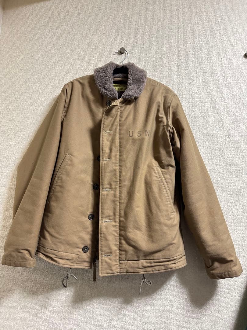 【REN】N1 デッキジャケット&ネルシャツ