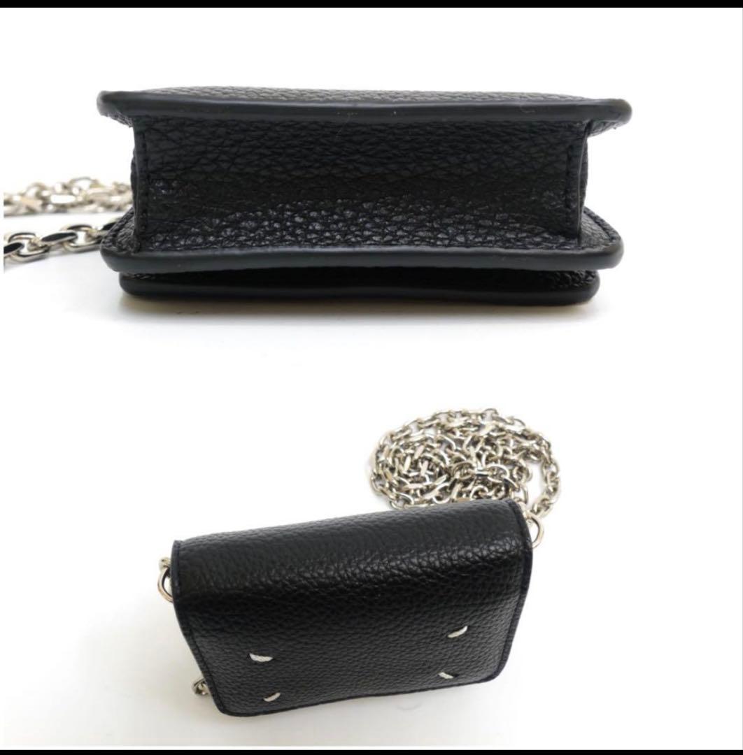 【ほぼ未使用】マルジェラ　チェーン　ショルダーウォレット　コンパクト　ポシェット