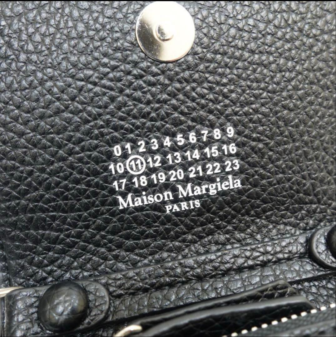 【ほぼ未使用】マルジェラ　チェーン　ショルダーウォレット　コンパクト　ポシェット