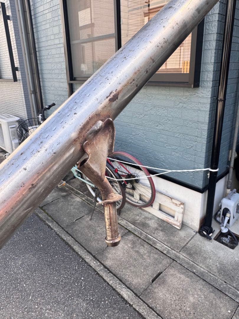 50プリウス リアピースストレートマフラー