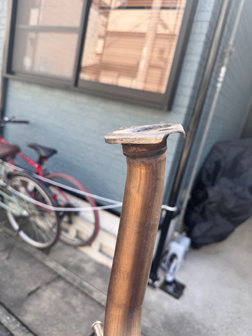 50プリウス リアピースストレートマフラー