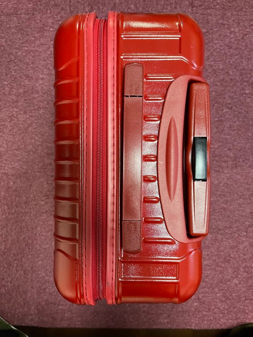 RIMOWA 2輪レッド キャリーケース TSAロック付き