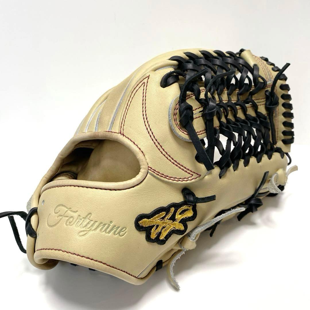 ✨極希少✨フォーティーナイン 軟式野球 グローブ 外野用 キャメル 右投げ