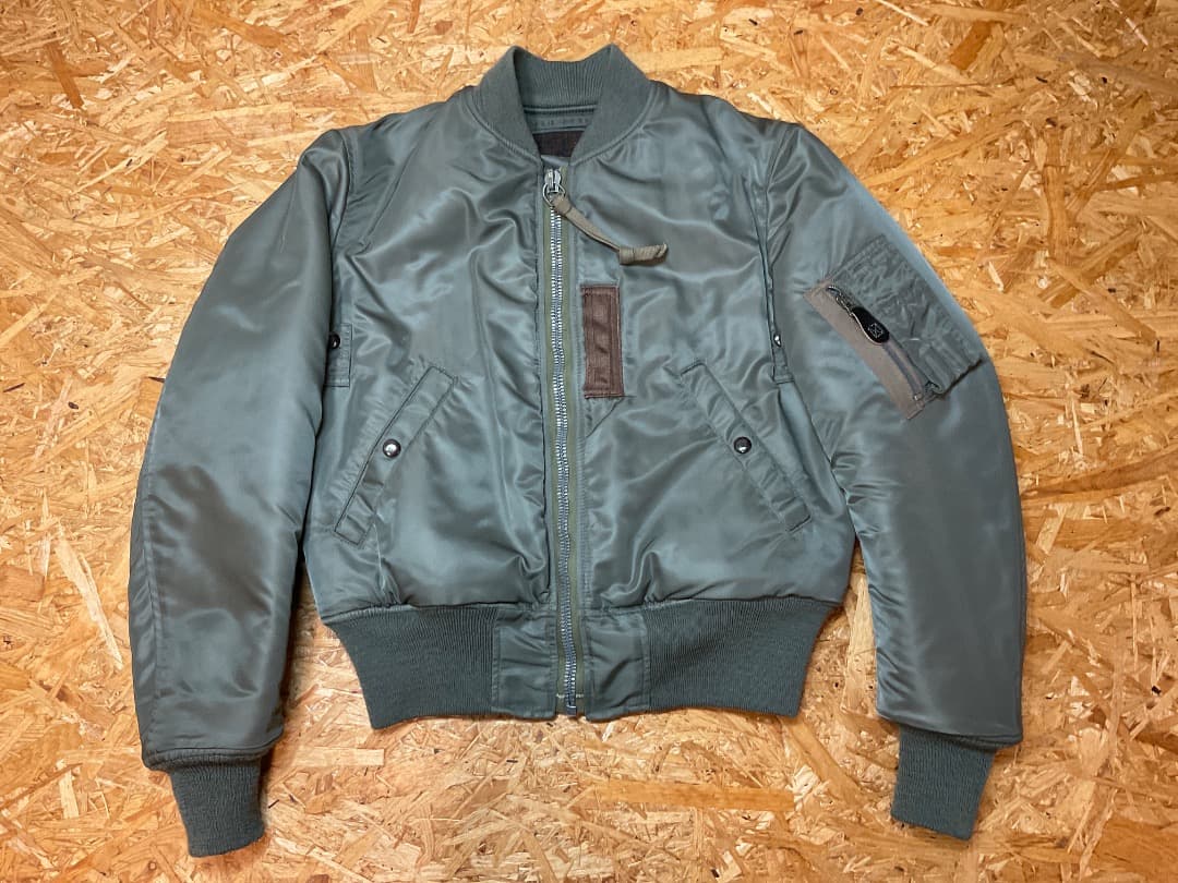 美品 THE FEW MA-1 フライトジャケット CROWNジッパー S