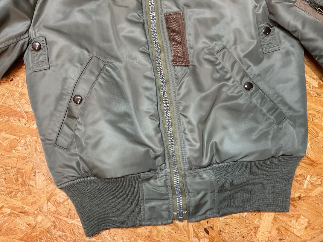 美品 THE FEW MA-1 フライトジャケット CROWNジッパー S