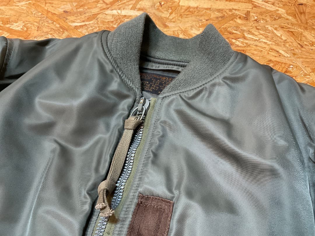 美品 THE FEW MA-1 フライトジャケット CROWNジッパー S