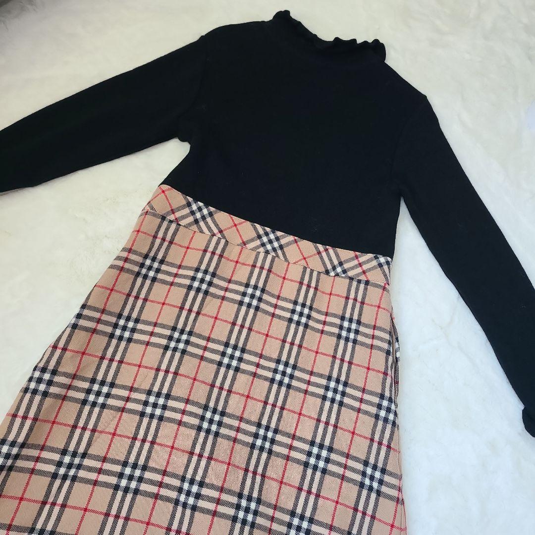 BURBERRY バーバリー ワンピース 130 キッズ チェック 女の子