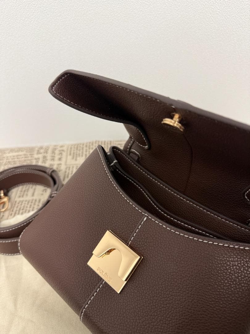 Mokki Mini エボニーテクスチャード 2WAY バッグ