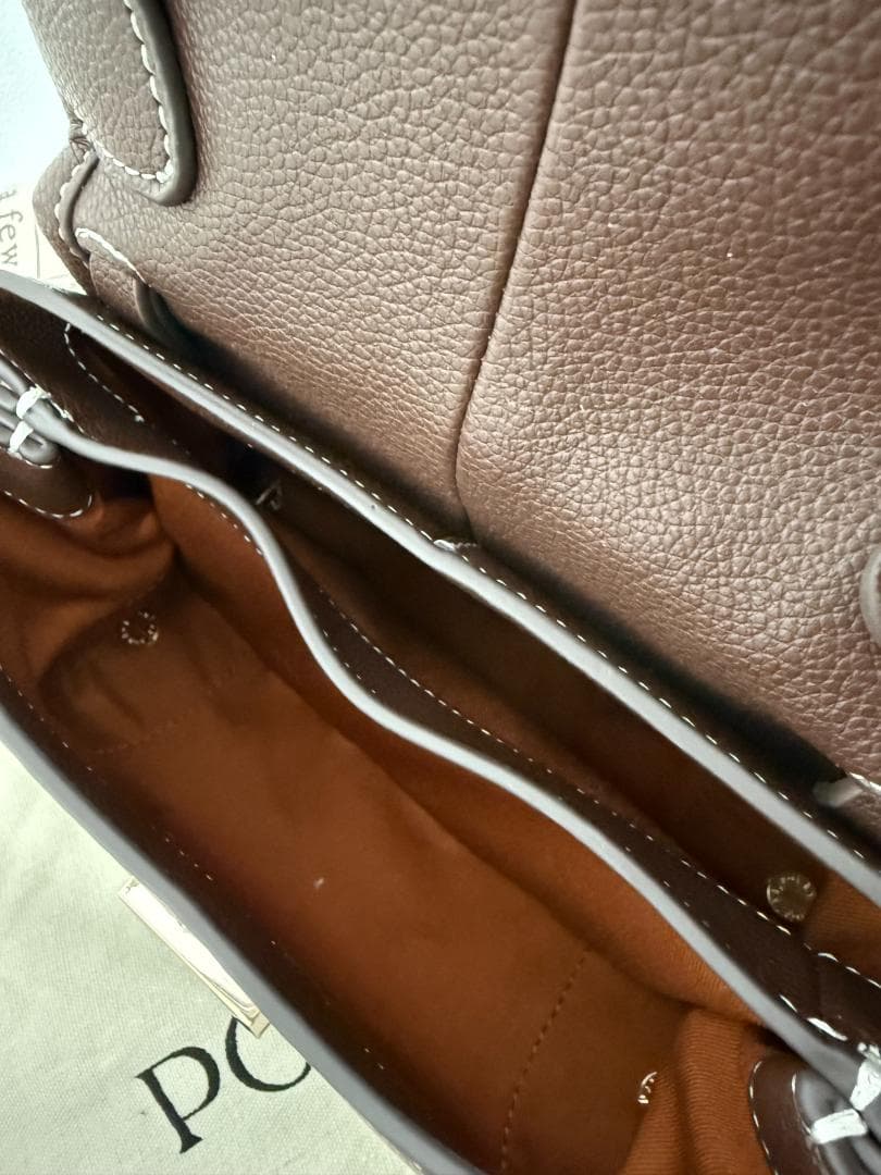 Mokki Mini エボニーテクスチャード 2WAY バッグ