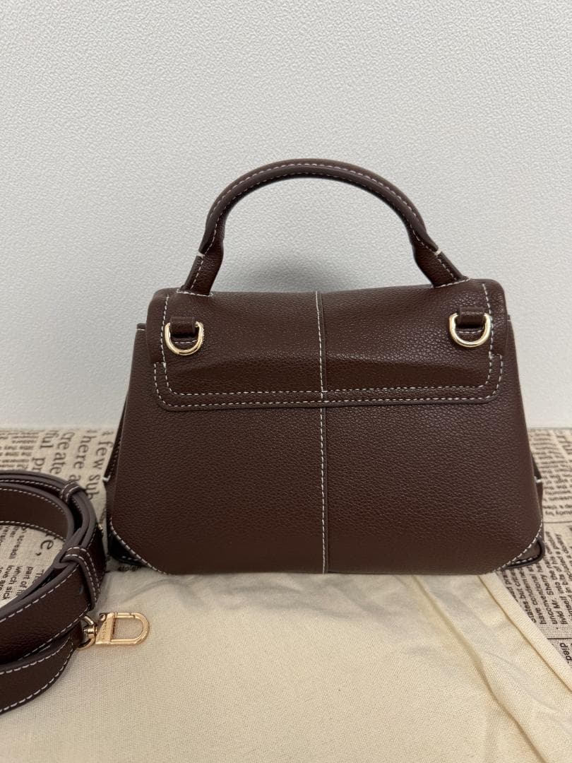 Mokki Mini エボニーテクスチャード 2WAY バッグ