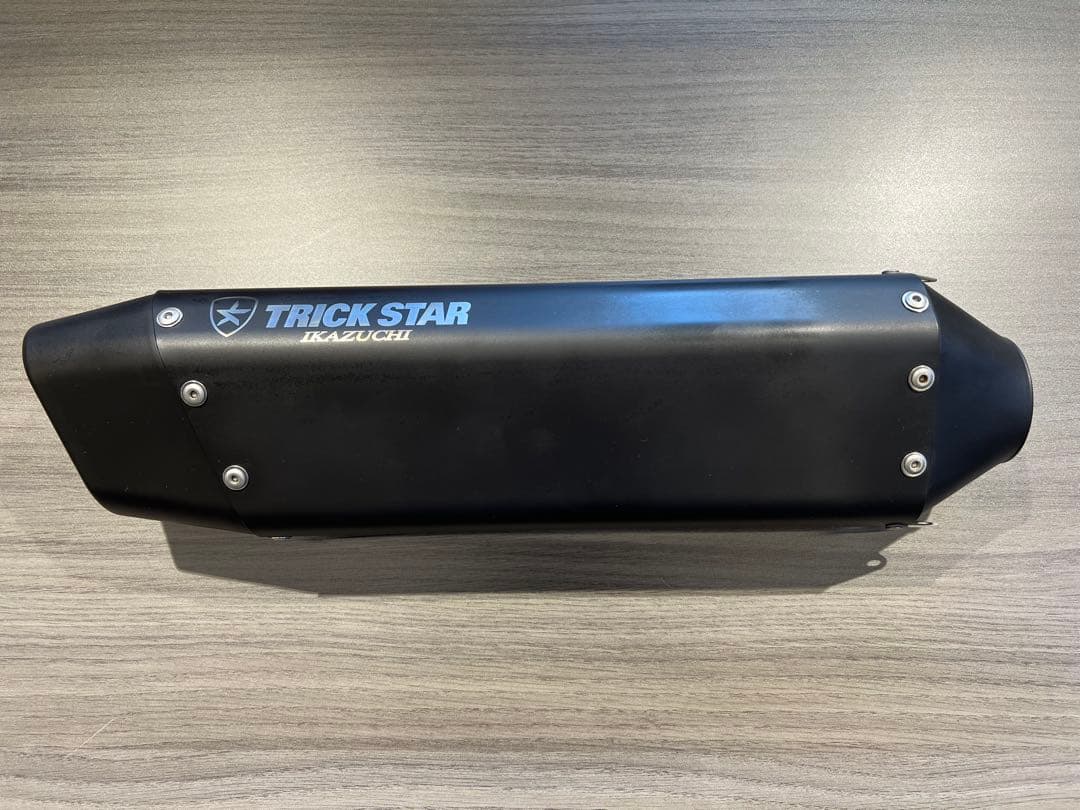 zx25r TRICK STAR IKAZUCHI スリップオンマフラー