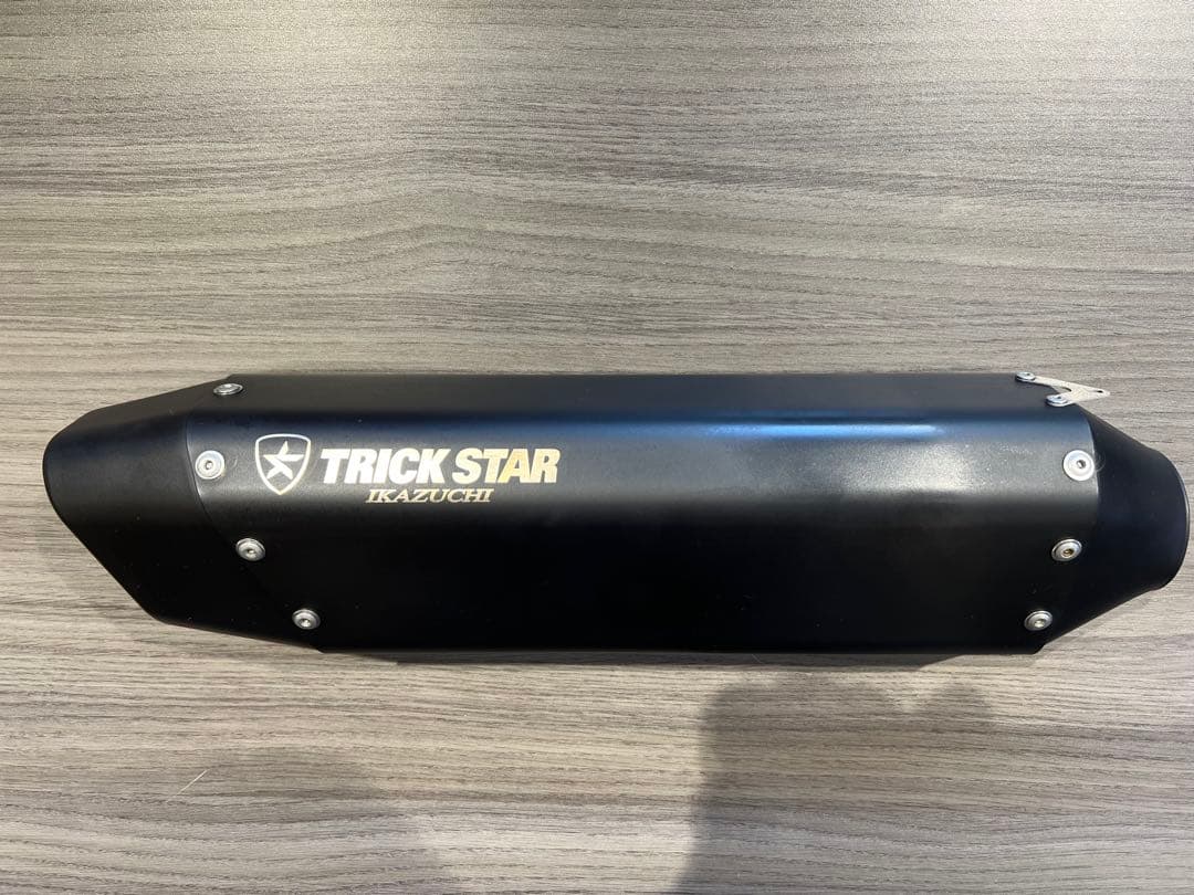 zx25r TRICK STAR IKAZUCHI スリップオンマフラー