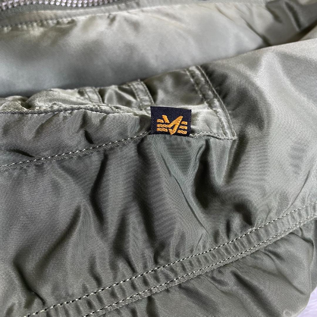 アルファインダストリーズ MA-I フライトジャケット オリーブグリーン M