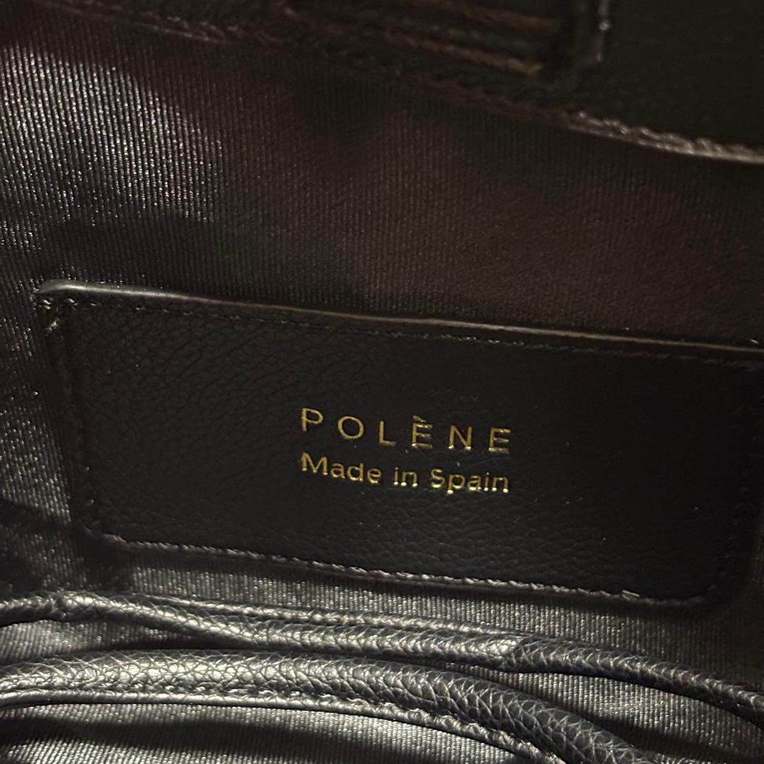 新品 未使用 POLENE ポレーヌ Beri ベリ ショルダーバッグ レザー