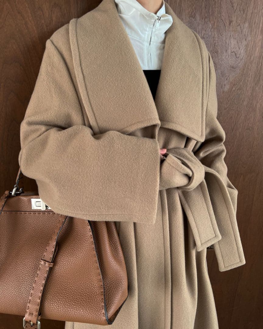 クラネ CLANE LADY MAXI GOWN COAT