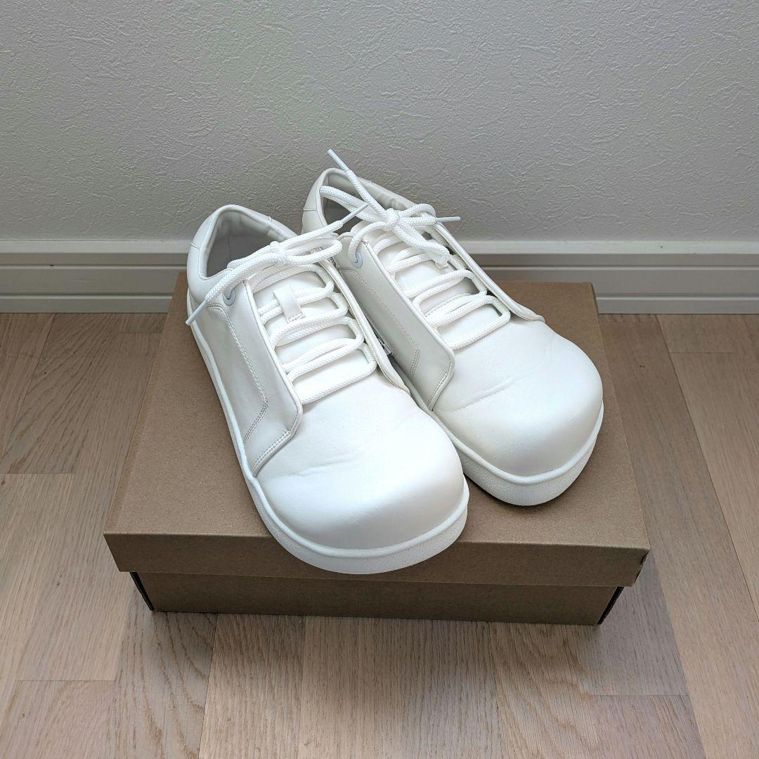 Racbaki コートスニーカー ホワイト M