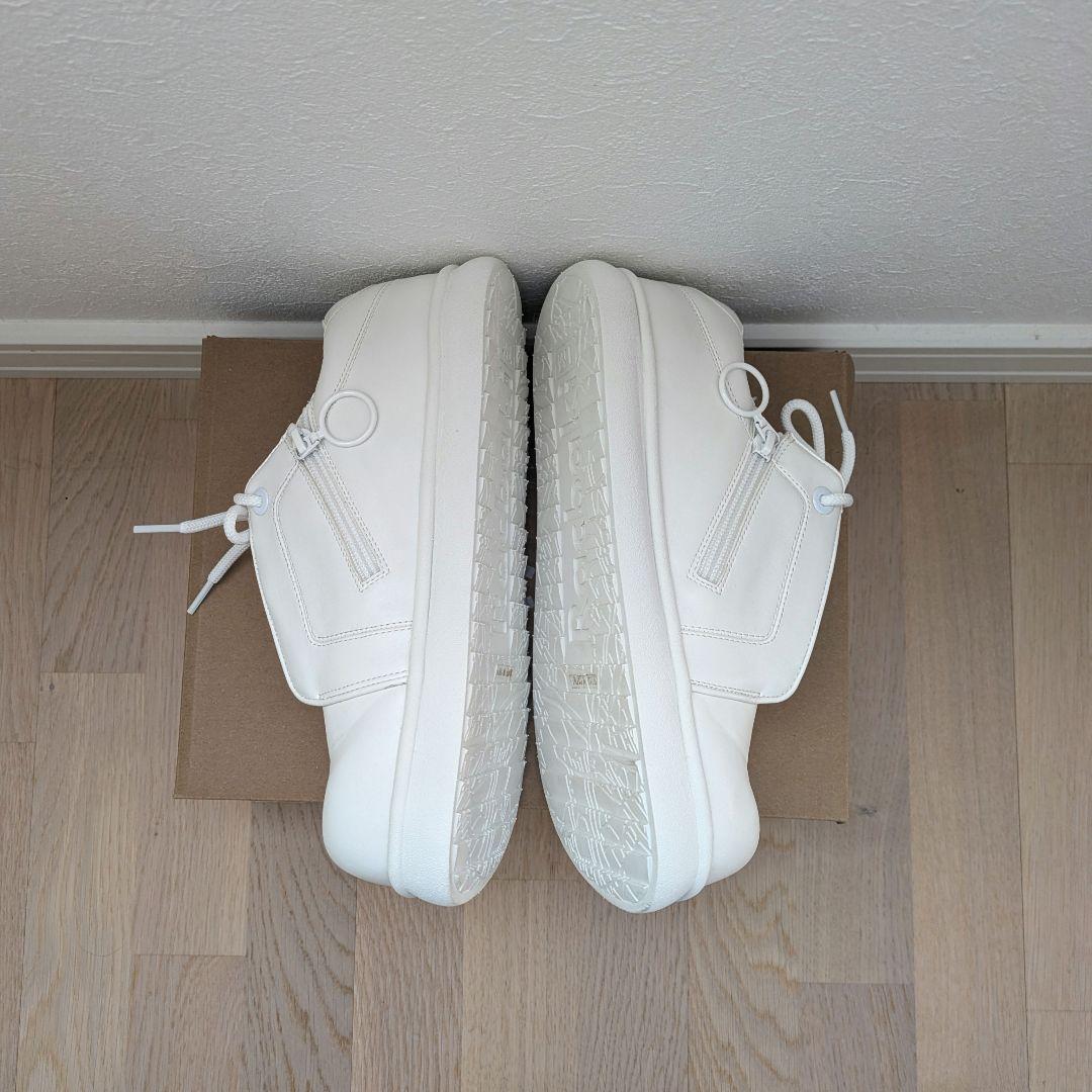 Racbaki コートスニーカー ホワイト M