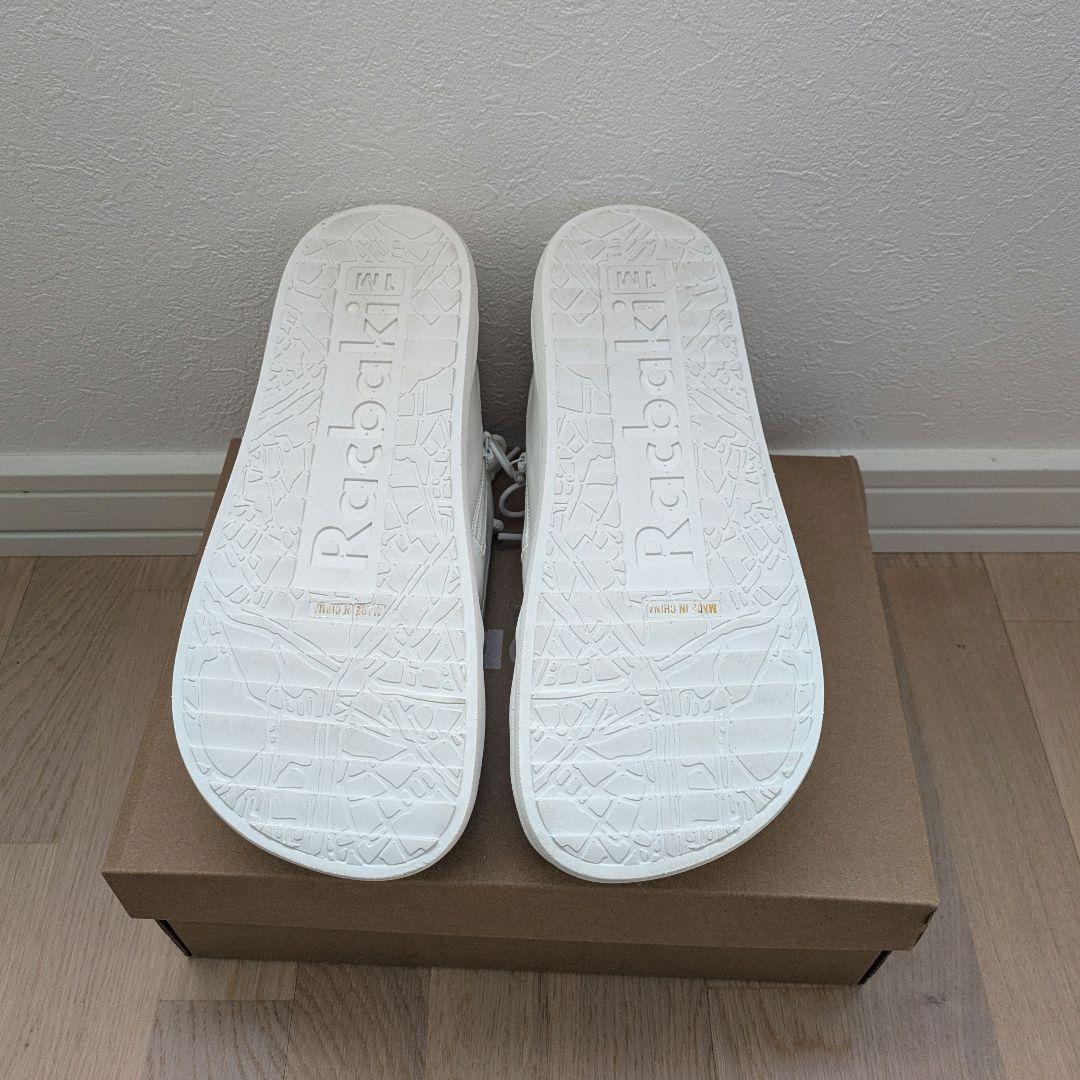 Racbaki コートスニーカー ホワイト M