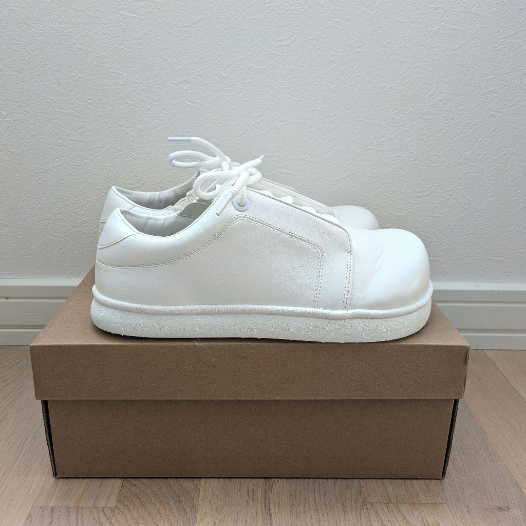 Racbaki コートスニーカー ホワイト M