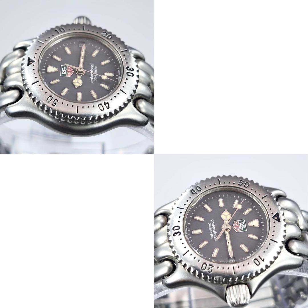 タグホイヤー　s99.208 グレー文字盤　セル　プロフェッショナル　シルバー