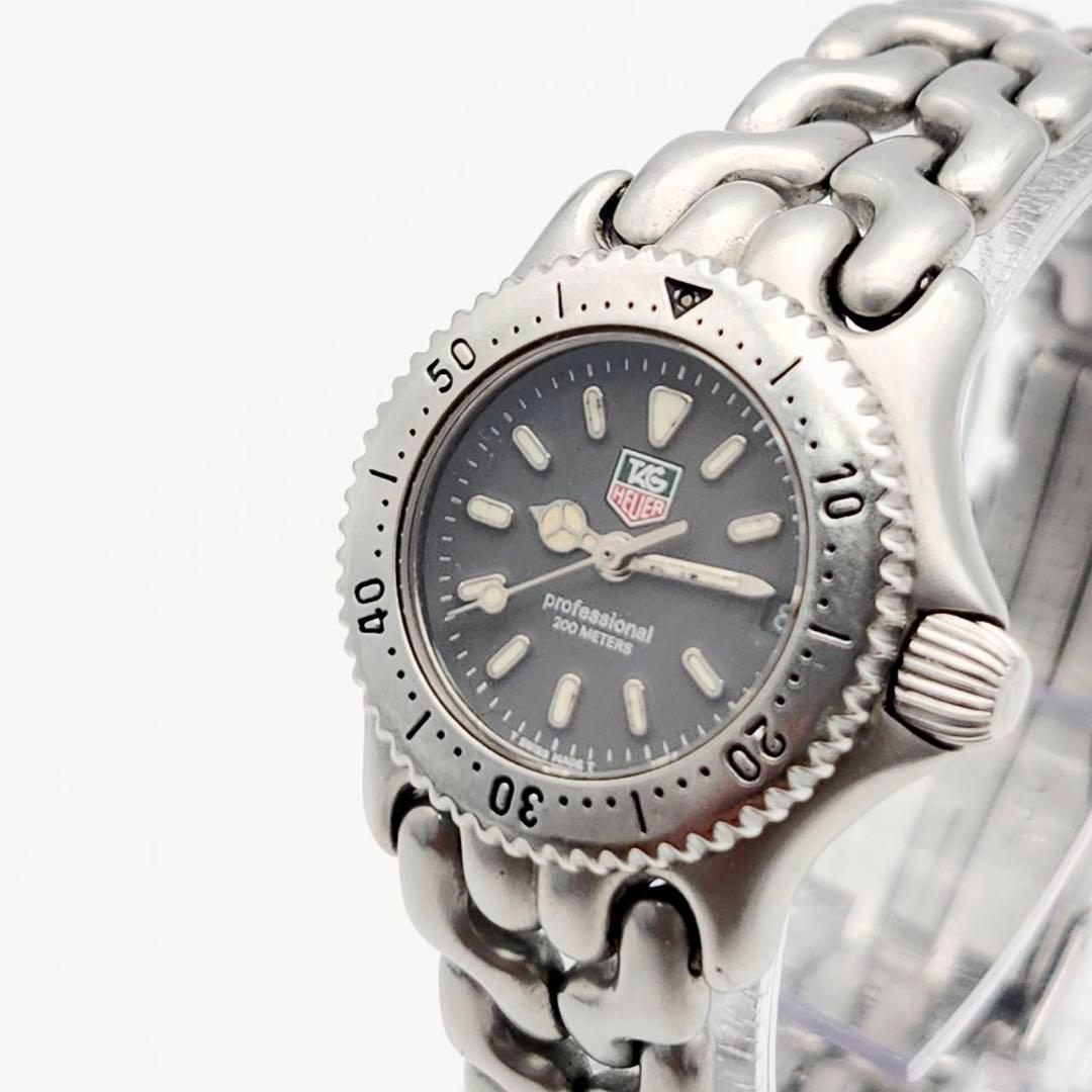 タグホイヤー　s99.208 グレー文字盤　セル　プロフェッショナル　シルバー