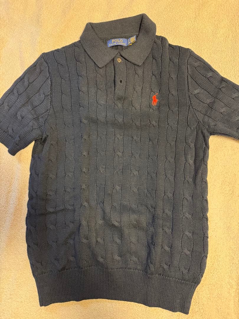 Polo Ralph Lauren ダークグレー ポロシャツ