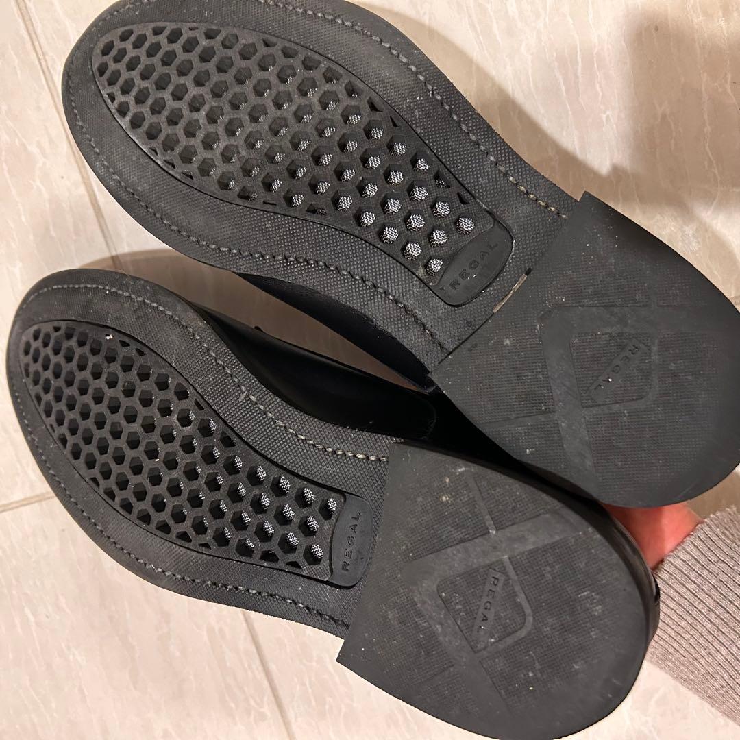 リーガル　ゴアテックス　 ダブルモンク　ビジネスシューズ　25.5