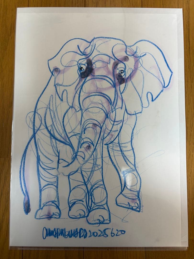 木原千春 ドローイング 6枚セット