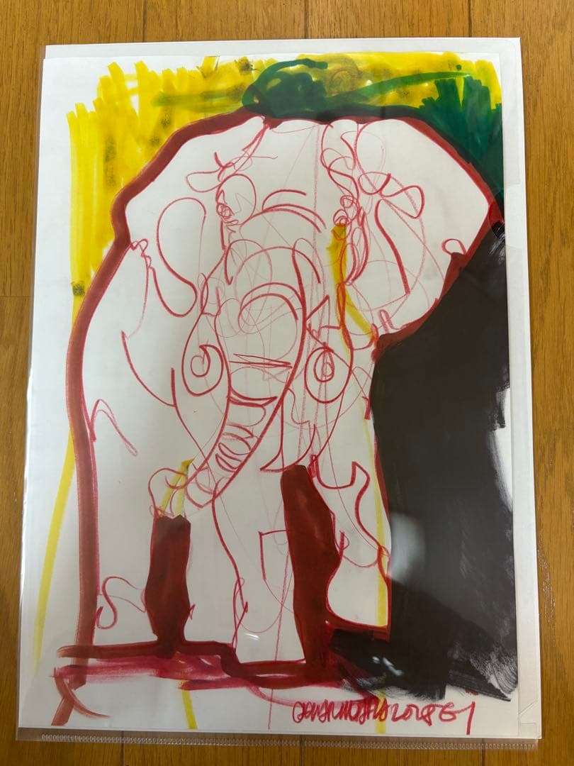 木原千春 ドローイング 6枚セット