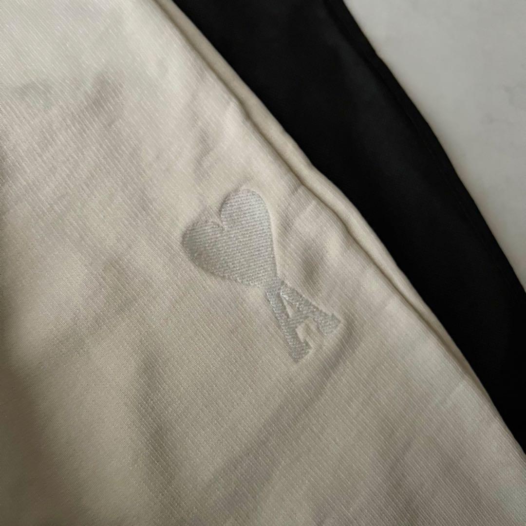 アミパリス スウェットパンツ 肉厚 ベージュ ヘビーウェイト XS ウエストゴム