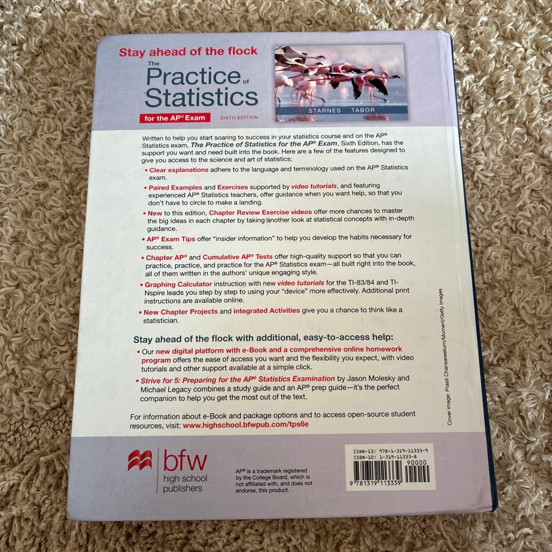 The Practice of Statistics for AP 第6版