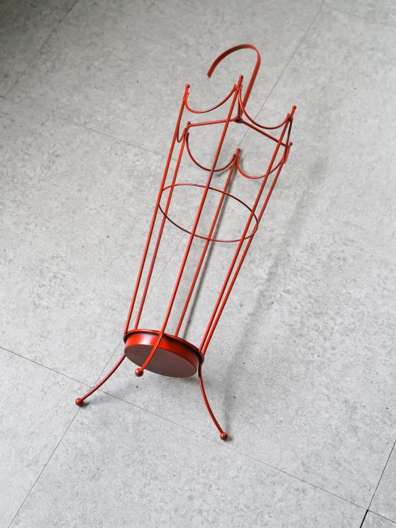 ポストモダン アイアン 傘立て/収納スタンド ヴィンテージ レトロポップ