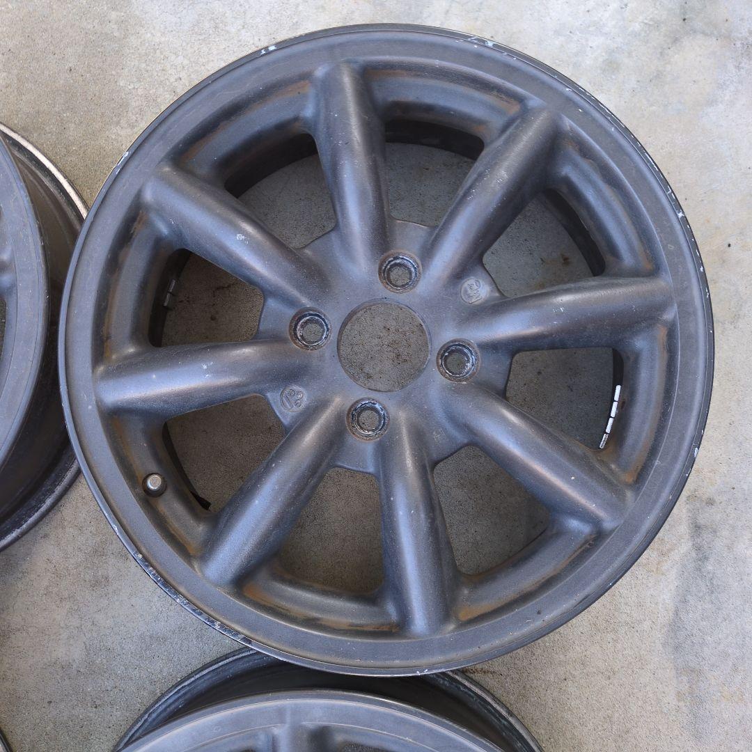 RSワタナベ15インチマグネシウム 8スポークホイール 4本セット