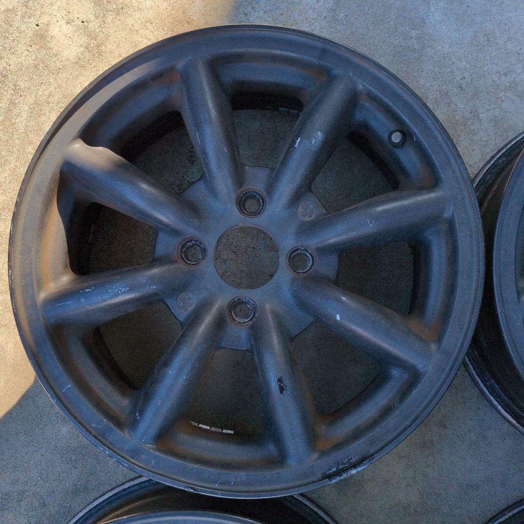 RSワタナベ15インチマグネシウム 8スポークホイール 4本セット