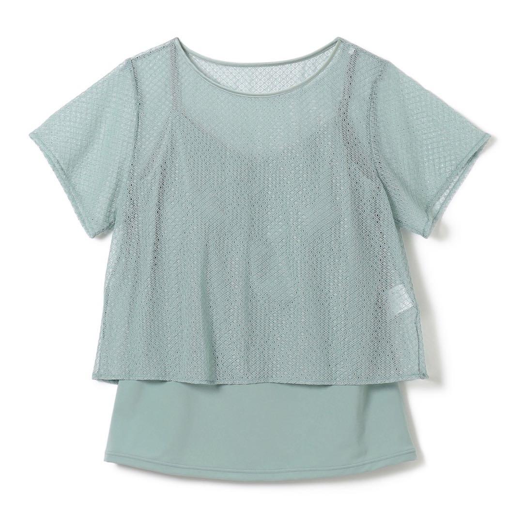 チャコット バレエ ヨガ ★レイヤードトップ★ Mサイズ 新品❣