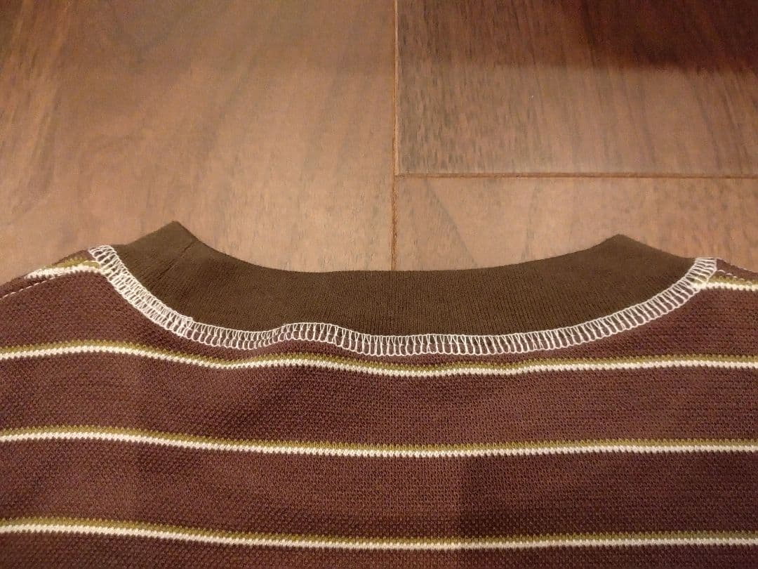 【未使用品】TODAYFUL Border Long T-shirts ブラウン