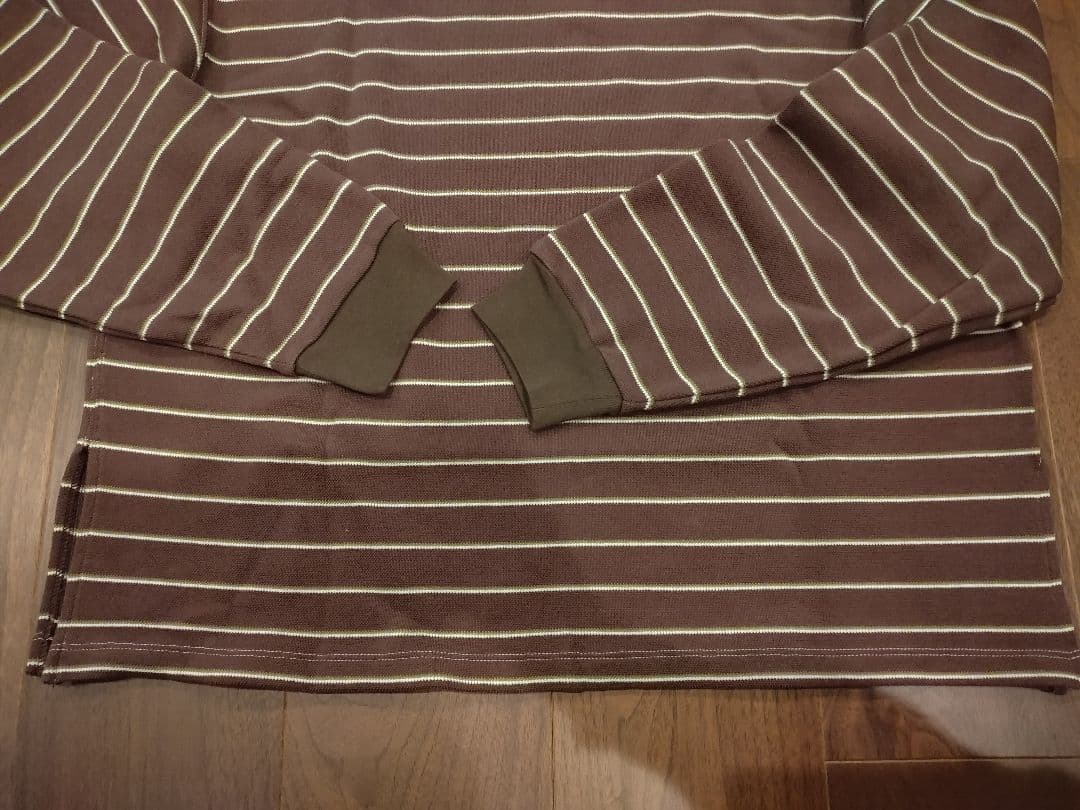 【未使用品】TODAYFUL Border Long T-shirts ブラウン