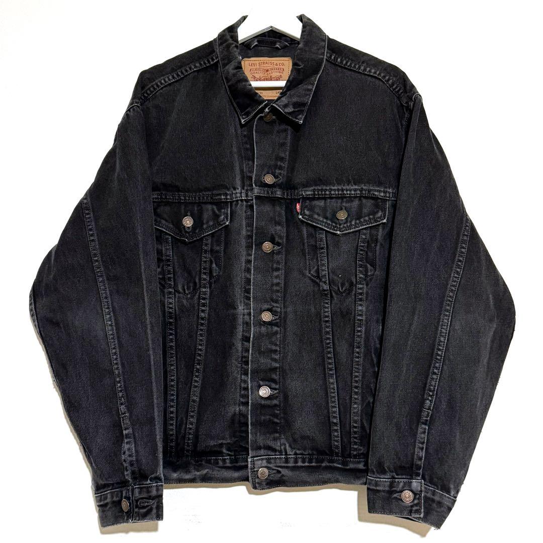 LEVI'S ブラックGジャン70507 USA製 90s ビンテージ 古着 黒