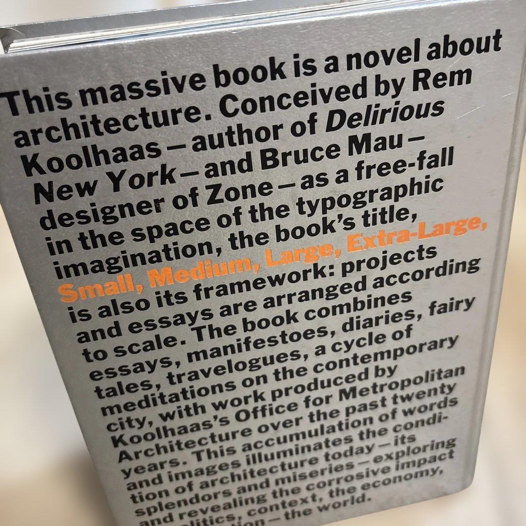 洋書 S,M,L,XL Rem Koolhaas and Bruce Mau
