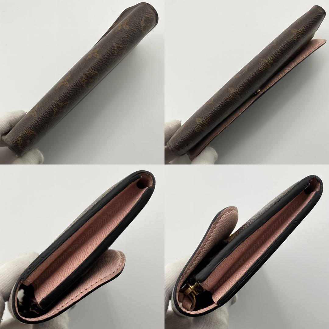 希少✨美品✨ルイヴィトン モノグラム ポルトフォイユ エミリー 長財布 ピンク系