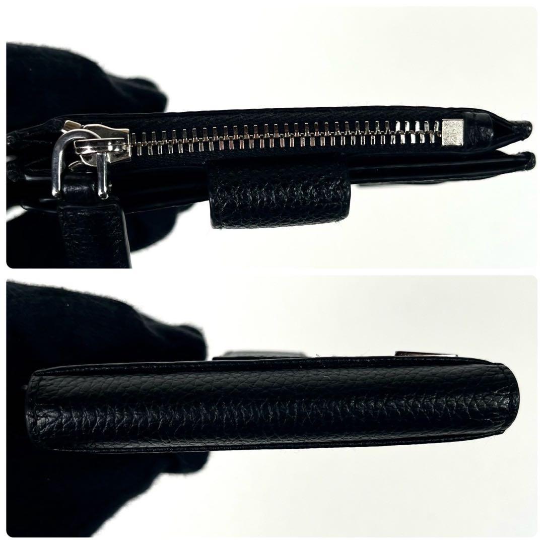 【現行型・未使用に近い】プラダ コンパクトウォレット 二つ折り財布 2MC066