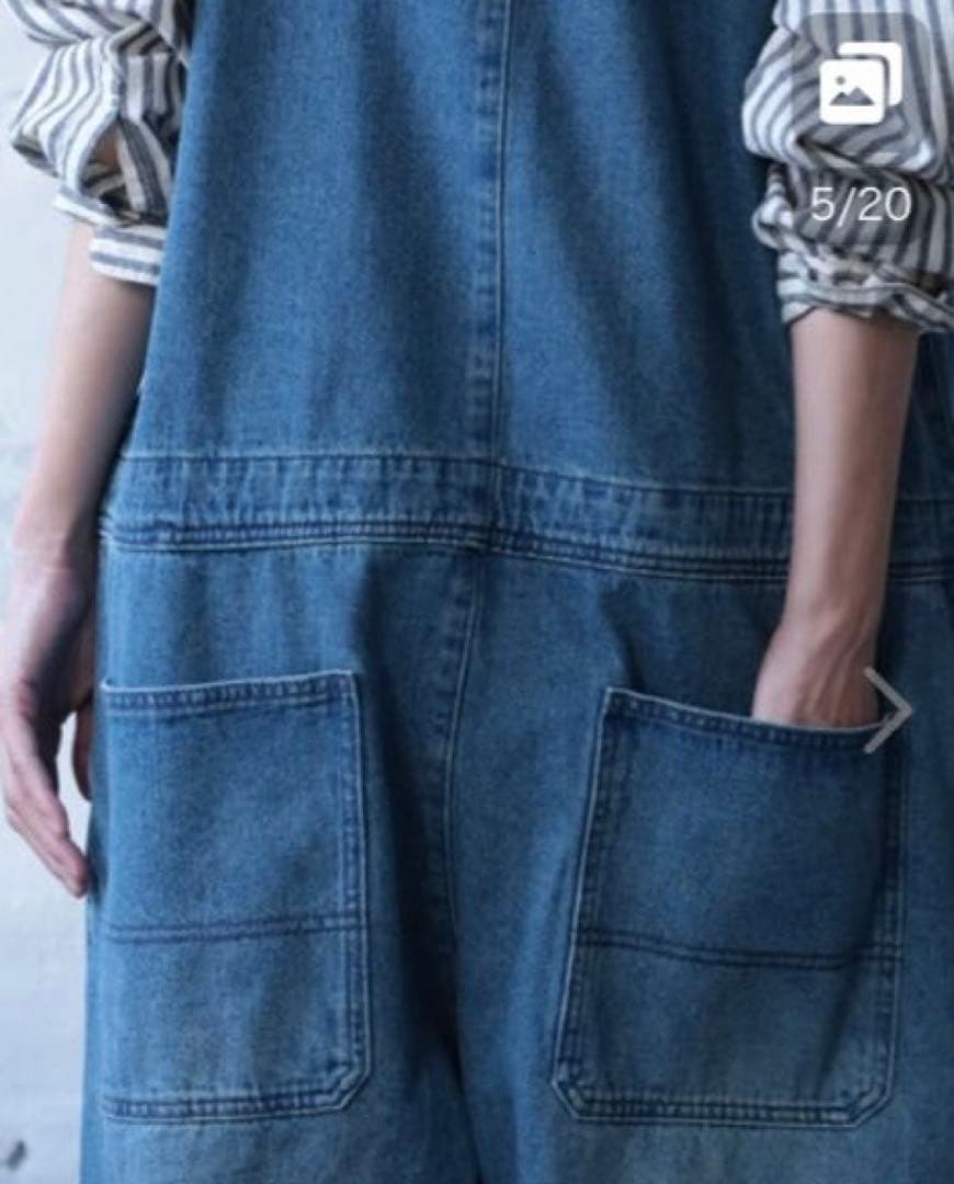 美品ソウルベリー★店長のデニムなサロペットM