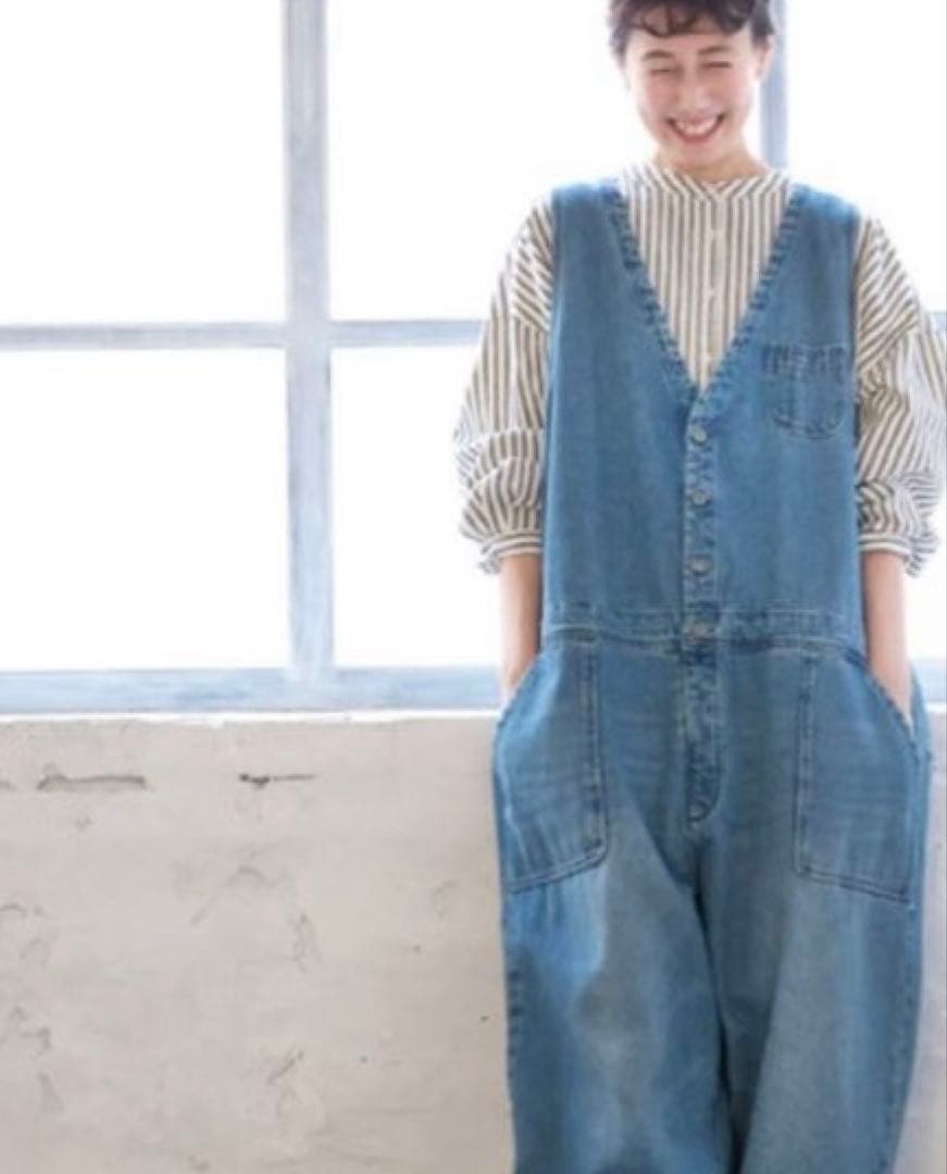 美品ソウルベリー★店長のデニムなサロペットM
