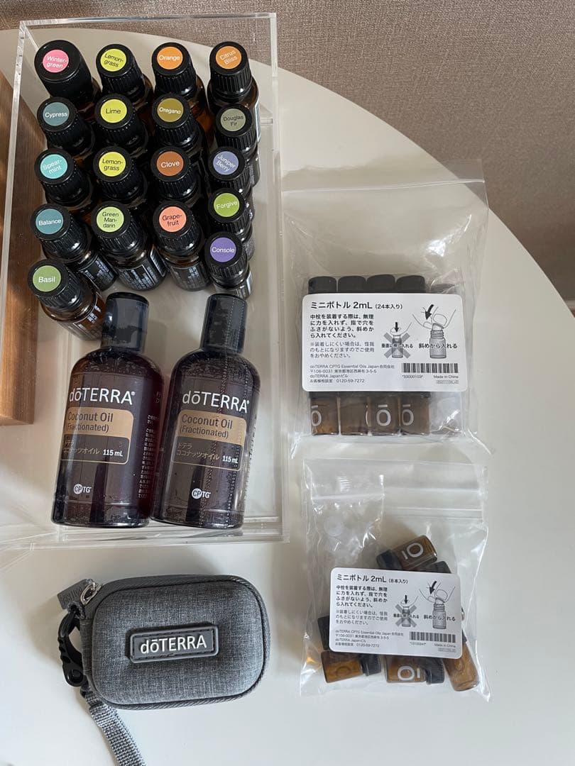 doTERRA エッセンシャルオイル56本 　　写真全て100点セット
