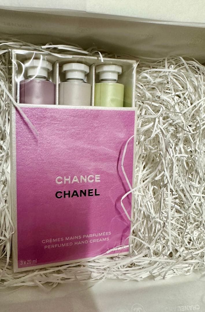 CHANEL CHANCE ハンドクリームセット 20ml x 3本