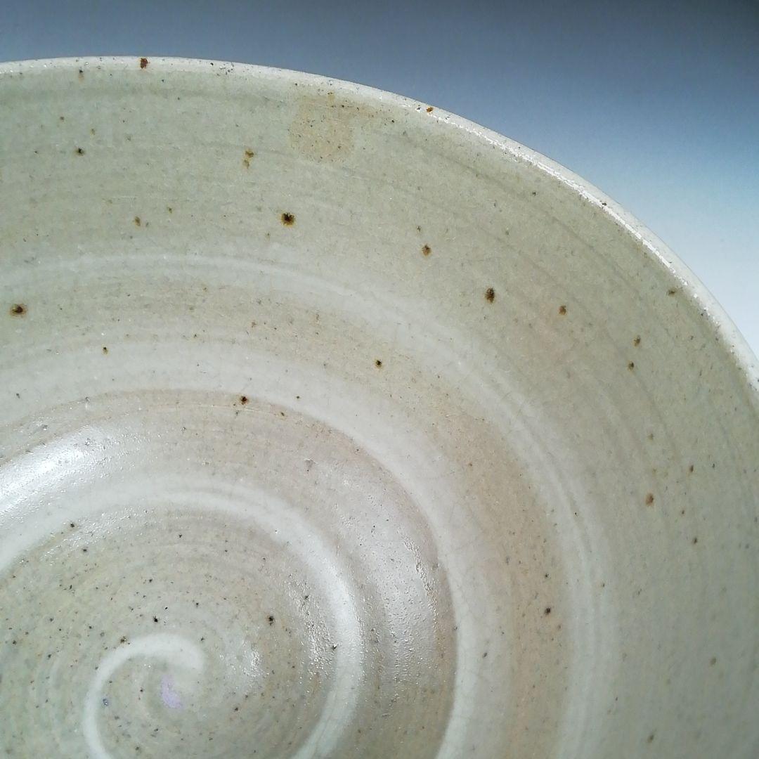 Ｔ５７０　茶碗　『赤絵　水鳥』『露光窯　冬柴文廣 作』　共箱　抹茶碗　茶道具