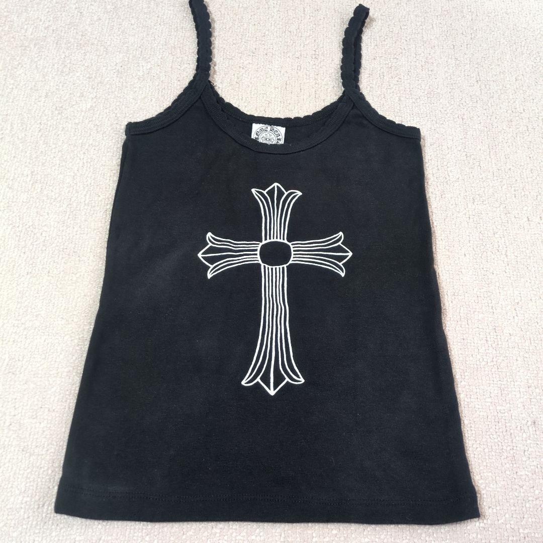 クロムハーツ　キャミソール　Tシャツ　2枚セット　黒