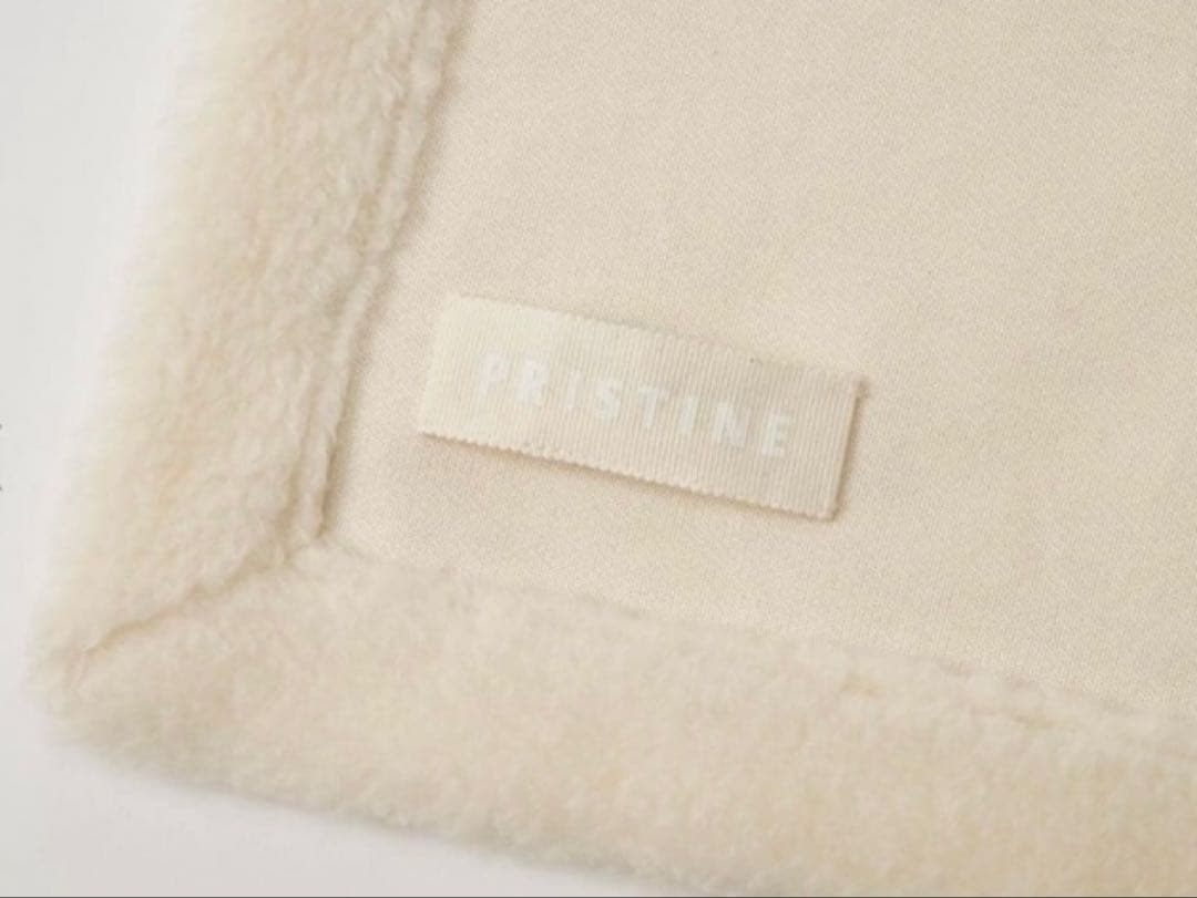 【 新品・未使用】プリスティン　ファー　リッチボアストール オーガニックコットン