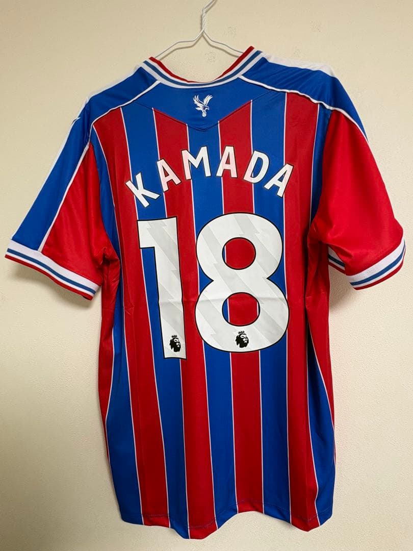 【新品未使用】クリスタルパレス　鎌田大地　25/26　PL仕様　ユニフォーム