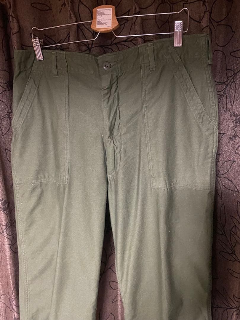 本日24時までの出品　70s og107 w38 ベイカーパンツ